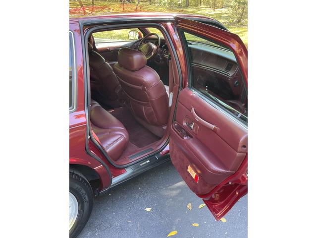 Photo of 1997 Red Lincoln Town Car