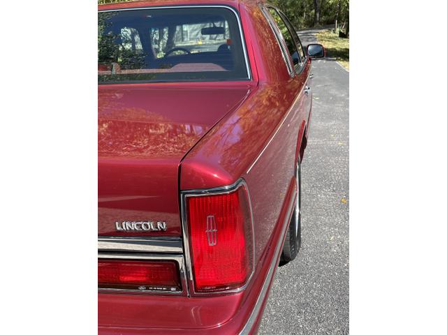 Photo of 1997 Red Lincoln Town Car
