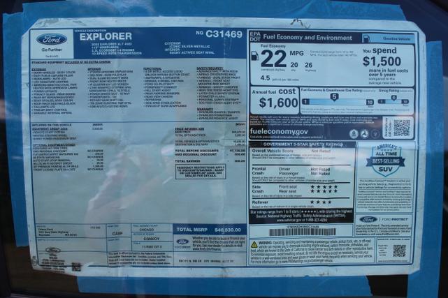 Photo of 2022 Silver Ford Explorer