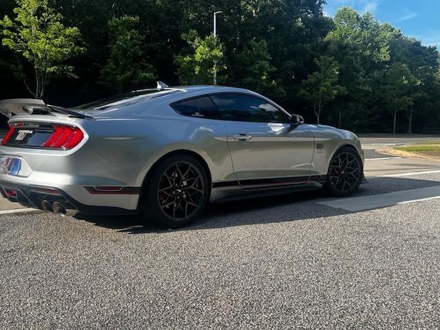 Photo of 2021 Silver Ford Mustang