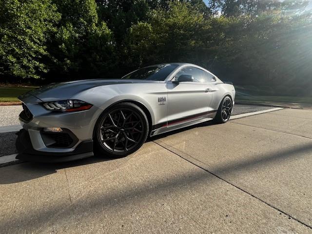 Photo of 2021 Silver Ford Mustang