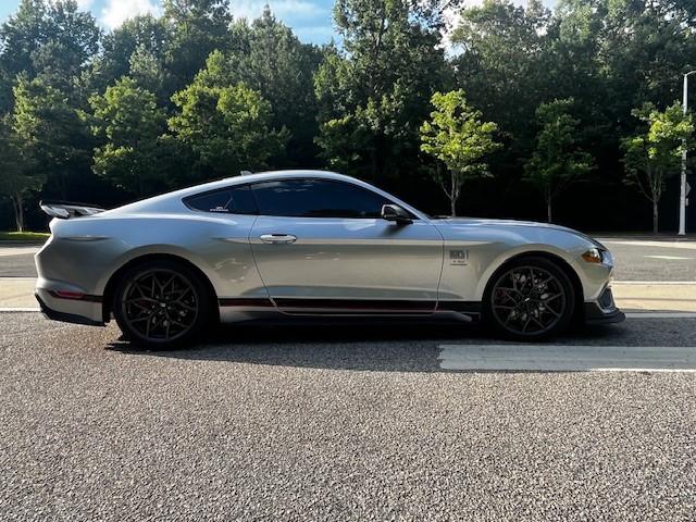 Photo of 2021 Silver Ford Mustang