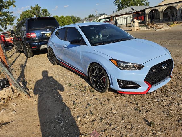 Photo of 2022 Blue Hyundai Veloster N