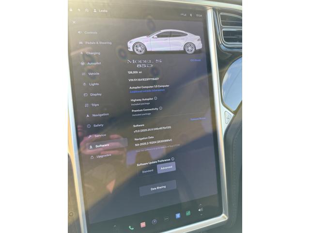 Photo of 2015 White Tesla Model S