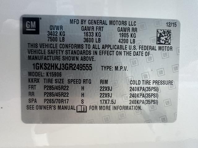 Photo of 2016 White GMC Yukon XL