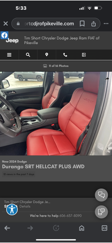 Photo of 2024 Gray Dodge Durango