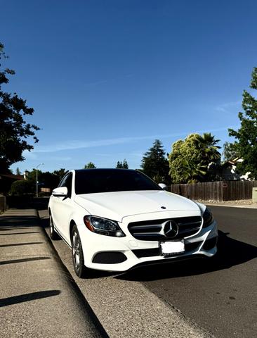 Photo of 2015 White Mercedes-Benz C-Class