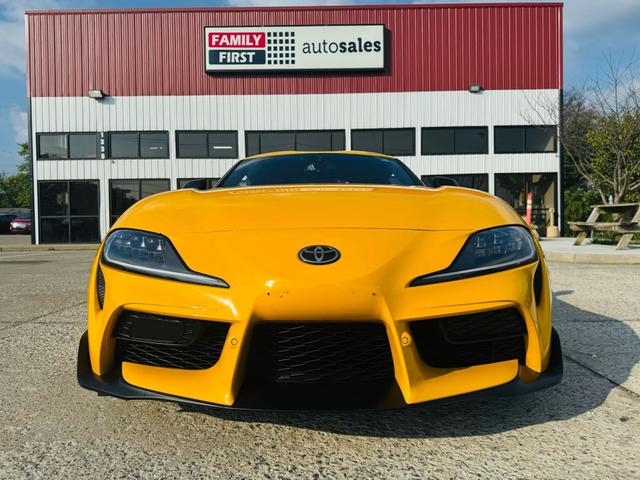 Photo of 2022 Yellow Toyota GR Supra