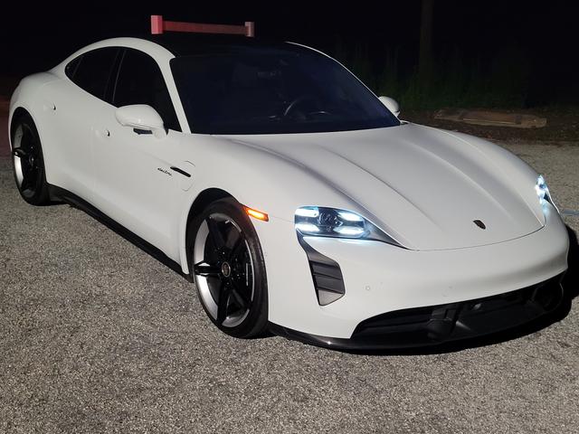 Photo of 2020 White Porsche Taycan