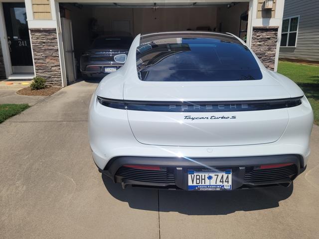 Photo of 2020 White Porsche Taycan