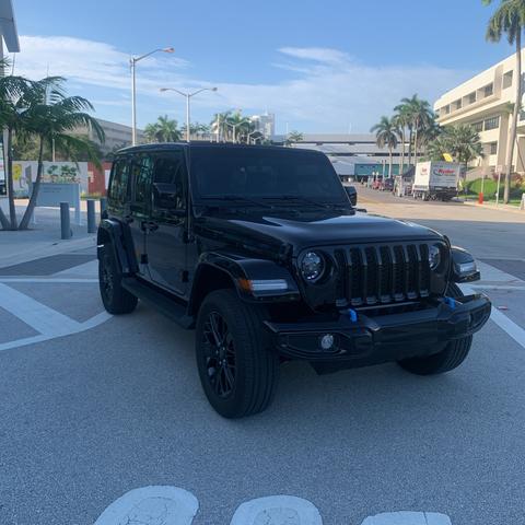 Photo of 2023 Black Jeep Wrangler 4xe