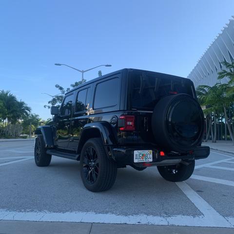 Photo of 2023 Black Jeep Wrangler 4xe