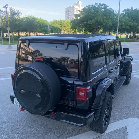 Photo of 2023 Black Jeep Wrangler 4xe