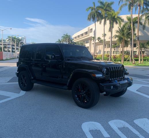 Photo of 2023 Black Jeep Wrangler 4xe