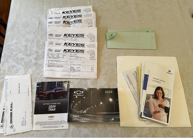 Photo of 2024 White Chevrolet Trax