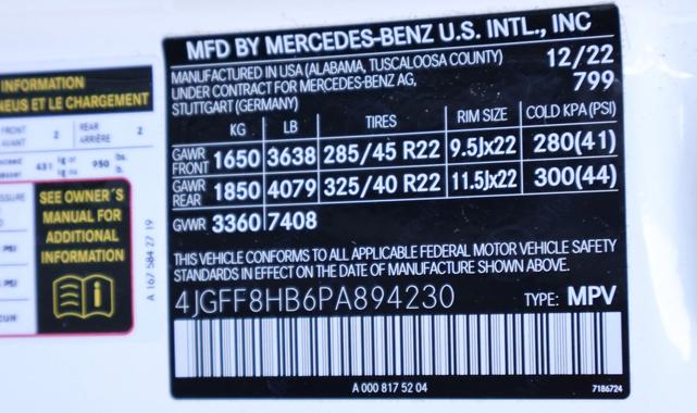 Photo of 2023 White Mercedes-Benz Maybach GLS 600
