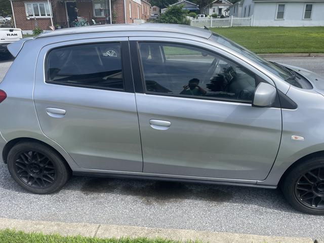 Photo of 2014 Silver Mitsubishi Mirage