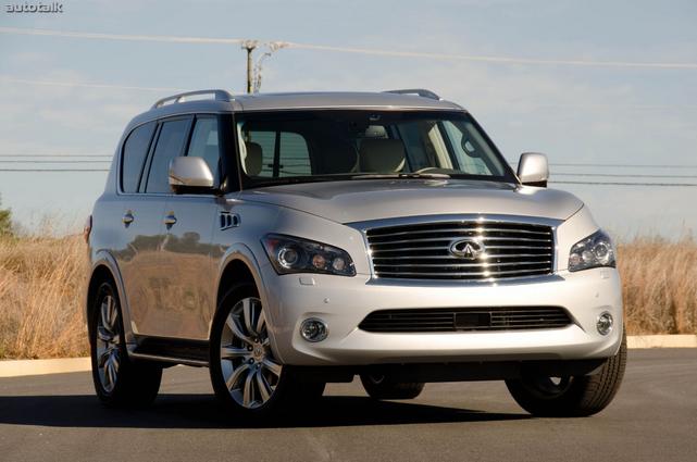 Photo of 2012 Silver INFINITI QX56
