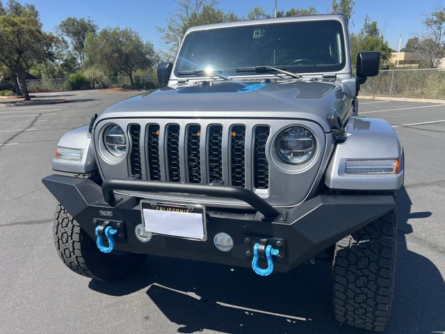 Photo of 2021 Silver Jeep Wrangler Unlimited 4xe