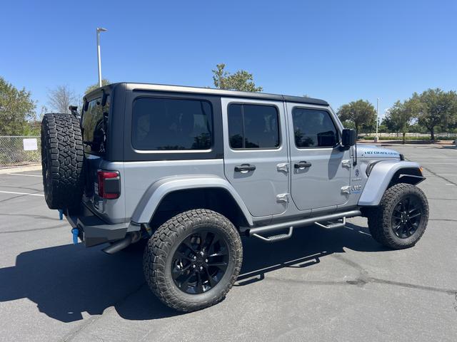 Photo of 2021 Silver Jeep Wrangler Unlimited 4xe