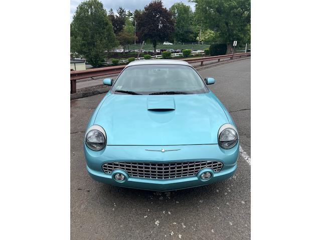 Photo of 2002 Blue Ford Thunderbird