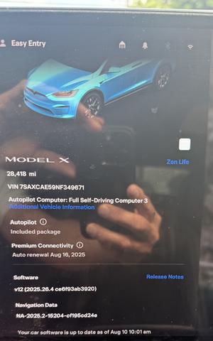 Photo of 2022 White Tesla Model X