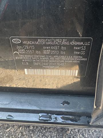 Photo of 2015 Black Hyundai SONATA