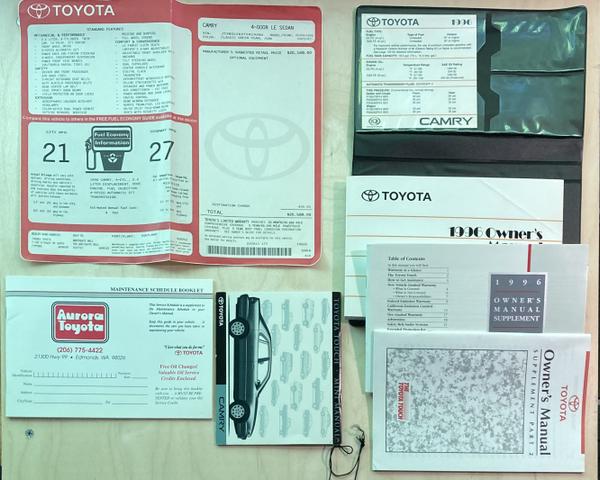 Photo of 1996 Green Toyota Camry