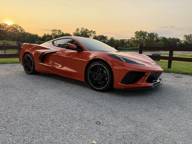 Photo of 2021 Orange Chevrolet Corvette