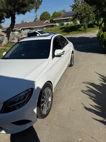 Photo of 2021 White Mercedes-Benz C-Class