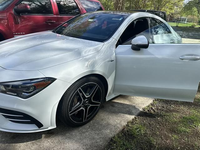 Photo of 2021 White Mercedes-Benz AMG CLA 35