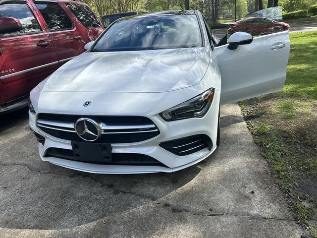Photo of 2021 White Mercedes-Benz AMG CLA 35