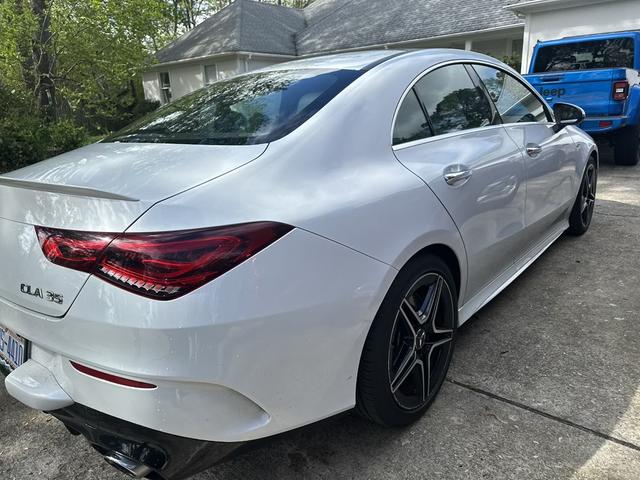 Photo of 2021 White Mercedes-Benz AMG CLA 35