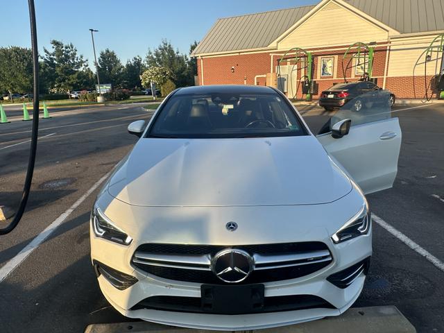 Photo of 2021 White Mercedes-Benz AMG CLA 35