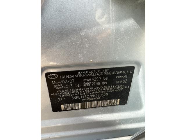 Photo of 2008 Blue Hyundai SONATA