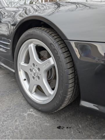 Photo of 2003 Gray Mercedes-Benz SL-Class