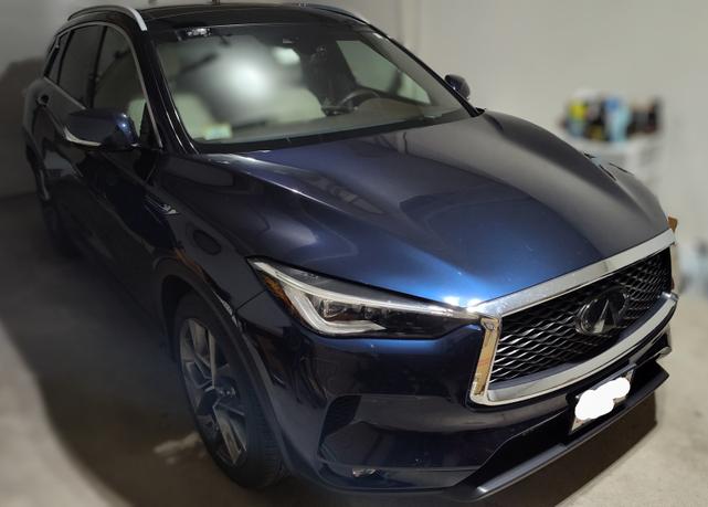 Photo of 2019 Blue INFINITI QX50
