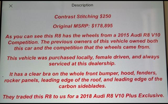 Photo of 2015 Gray Audi R8