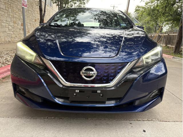 Photo of 2018 Blue Nissan Leaf