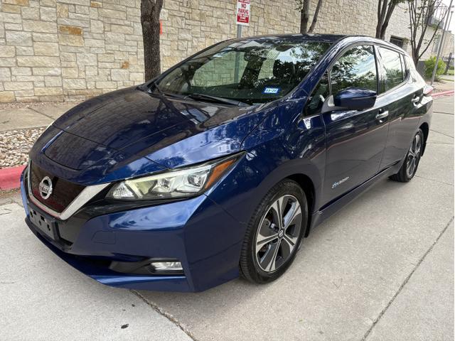 Photo of 2018 Blue Nissan Leaf