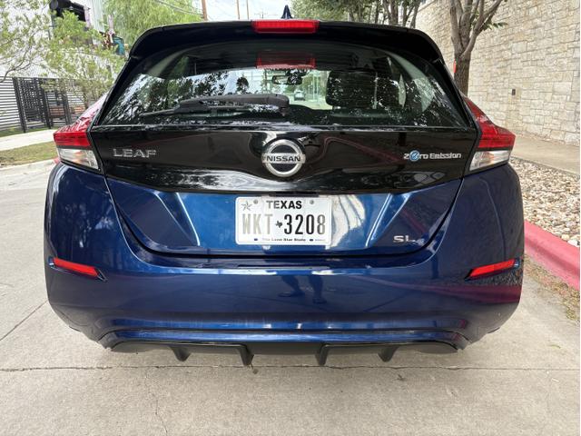 Photo of 2018 Blue Nissan Leaf