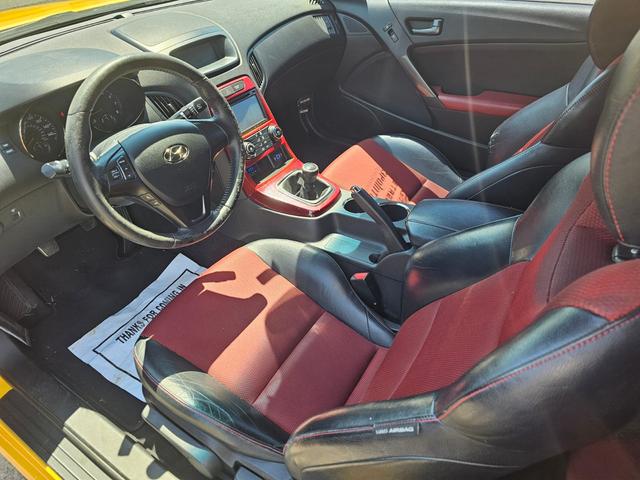 Photo of 2012 Yellow Hyundai Genesis Coupe