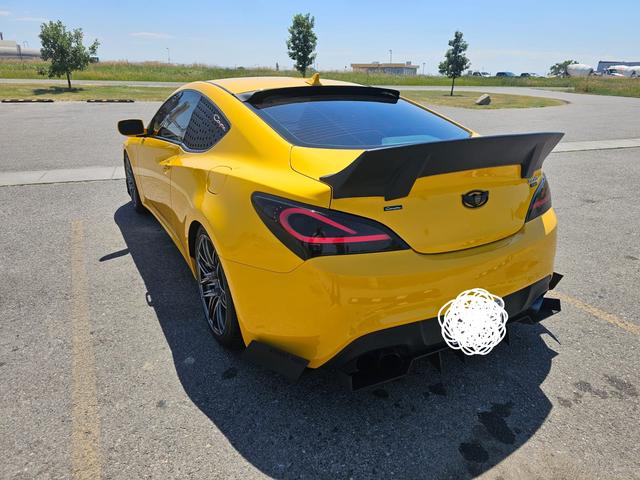 Photo of 2012 Yellow Hyundai Genesis Coupe