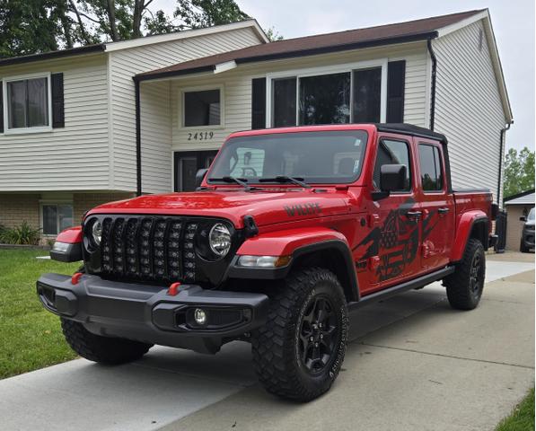 Photo of 2021 Red Jeep Gladiator