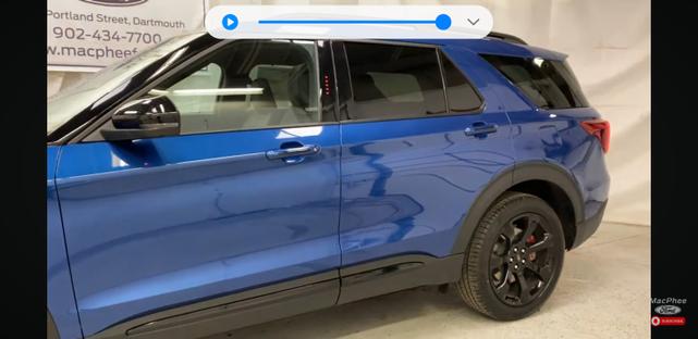 Photo of 2023 Blue Ford Explorer