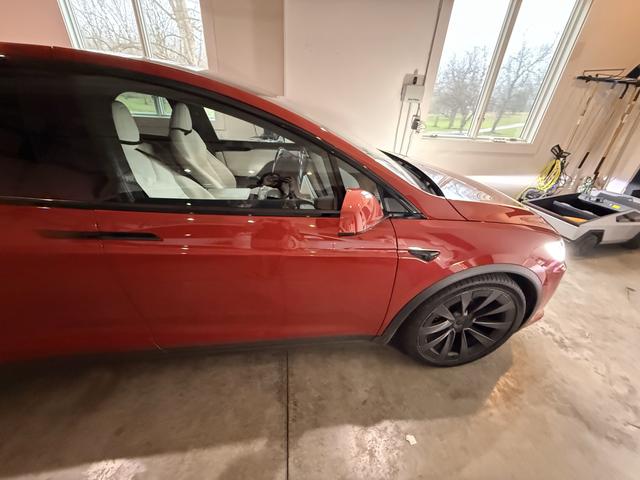 Photo of 2022 Red Tesla Model X