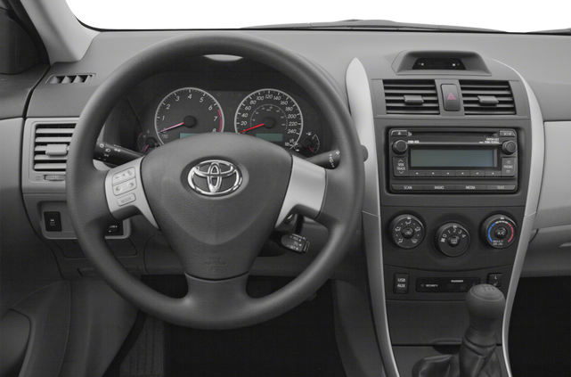 2011 toyota corolla sedan interior