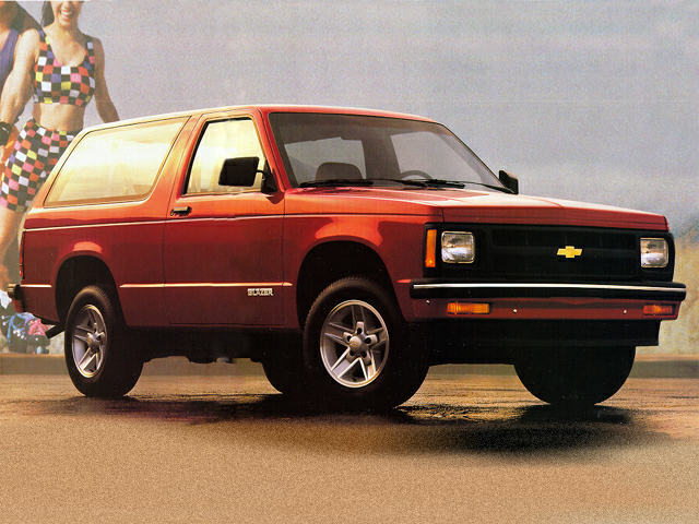 1992 Chevrolet S 10 Blazer Trim Levels