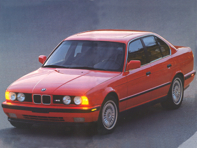 1993 red bmw m5