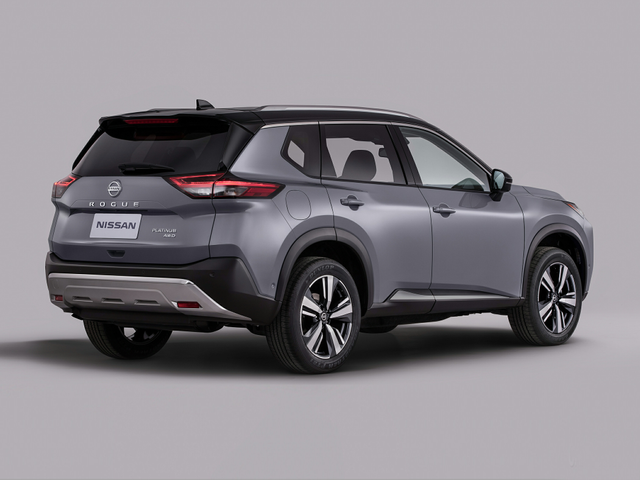 2022 nissan rogue back